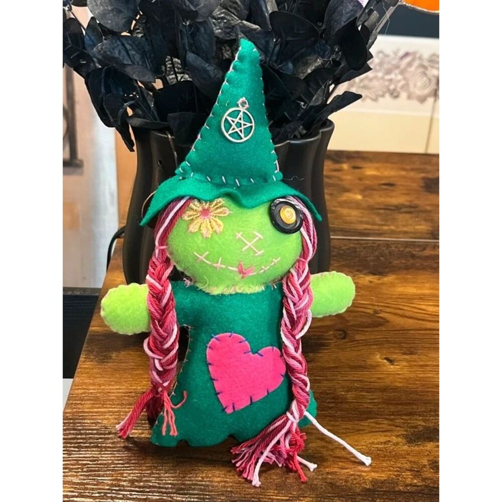 Handmade Witch Poppet Self-Care Magic Doll by The Clairity Room